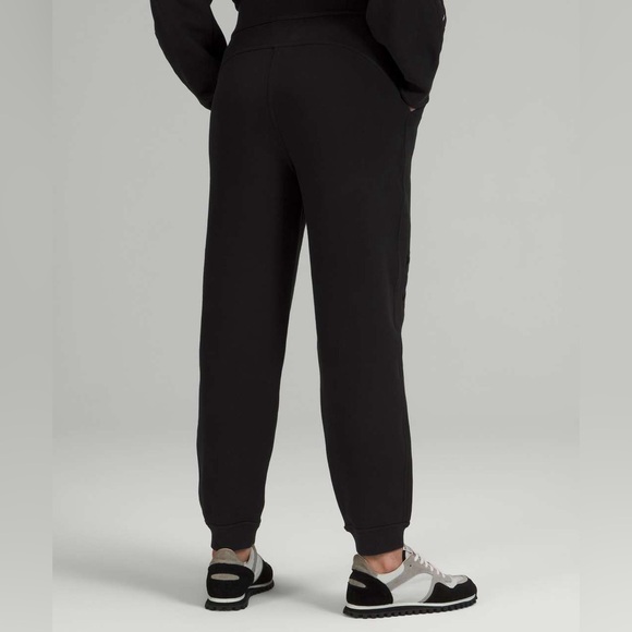 Lululemon Braided Detail High Rise Black Jogger - Picture 2 of 9